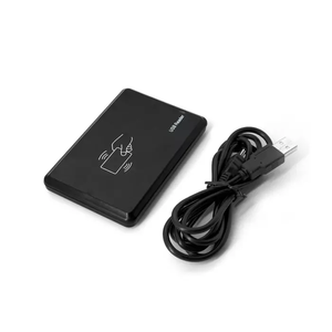 LF ID 125KHz/<strong>HF</strong> IC 13.56MHz USB/RS232 Smart Proximity RFID Contactless Desktop Card <strong>Reader</strong>