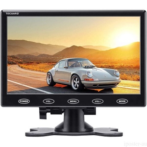 IPoster 7in LCD HDCCTVモニターPCIPSスクリーンHDM AV/RCA VGA入力スピーカー付きCCTV監視モニター - Product Image 2