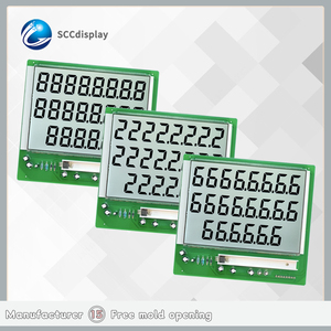 Economico e pratico schermo del codice del segmento HTN modulo di retroilluminazione del modulo di retroilluminazione del carburante dispenser strumento display 7 segmento - Product Image 1
