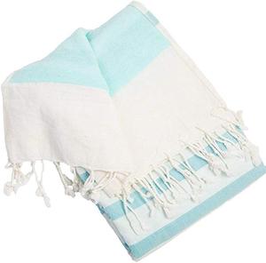 תורכי חוף Kikoy מגבת מרופד עם בד מגבת 100% כותנה Fouta יוגה פילאטיס אמבטיה מגבת נשים בגדי ים