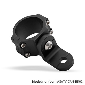 Ayarlanabilir anten dağı bayrak tutucu 1 3/4 "1 7/8" LED kırbaç ışık braketi için 2017-2019 Can-Am Maverick X3 Polaris RZR Turbo S - Product Image 2