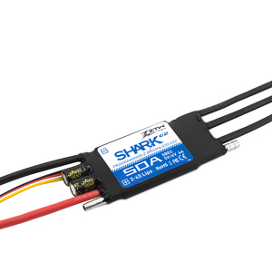 ZTW Shark G2 32-битный ESC 20A 30A 40A 50A 60A 80A 100A 2-6S SBEC 5V/6V 8A бесщеточный контроль скорости для радиоуправляющей лодки Подводное Подруливающее устройство - Product Image 2