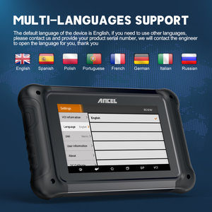 ANCEL DP500 strumento di calibrazione del Cluster auto correzione OBD2 chiave immobilizzatore programma 11 funzione di Reset olio EPB DPF strumento diagnostico - Product Image 3