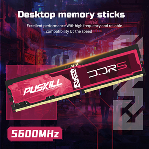 PUSKILL Factory Direct DDR5 Desktop RAM 16GB 32GB DDR5 RGB 4800 5200 5600 6000 MHz Memoria de alta velocidad para escritorio de juegos - Product Image 5