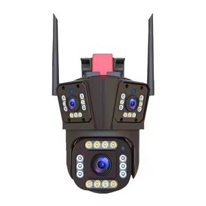 Q323 2024新IPC360-Home WIFI 4MP屋外PTZカメラモーション検出3レンズリンケージCctvカメラ - Product Image 1