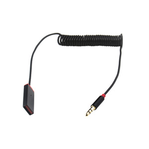Aux için Bluetooth 5.0 adaptörü 3.5mm Bluetooth alıcısı araba USB 2.0 için dahili mikrofon ile 3.5mm Jack kiti - Product Image 1