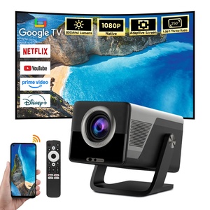 Hotack X7AD Ful HD 1080P ev sineması Video projektör taşınabilir akıllı <span class=keywords><strong>Android</strong></span> <span class=keywords><strong>Google</strong></span> <span class=keywords><strong>TV</strong></span> oyunu Proyector 4k - Product Image 1