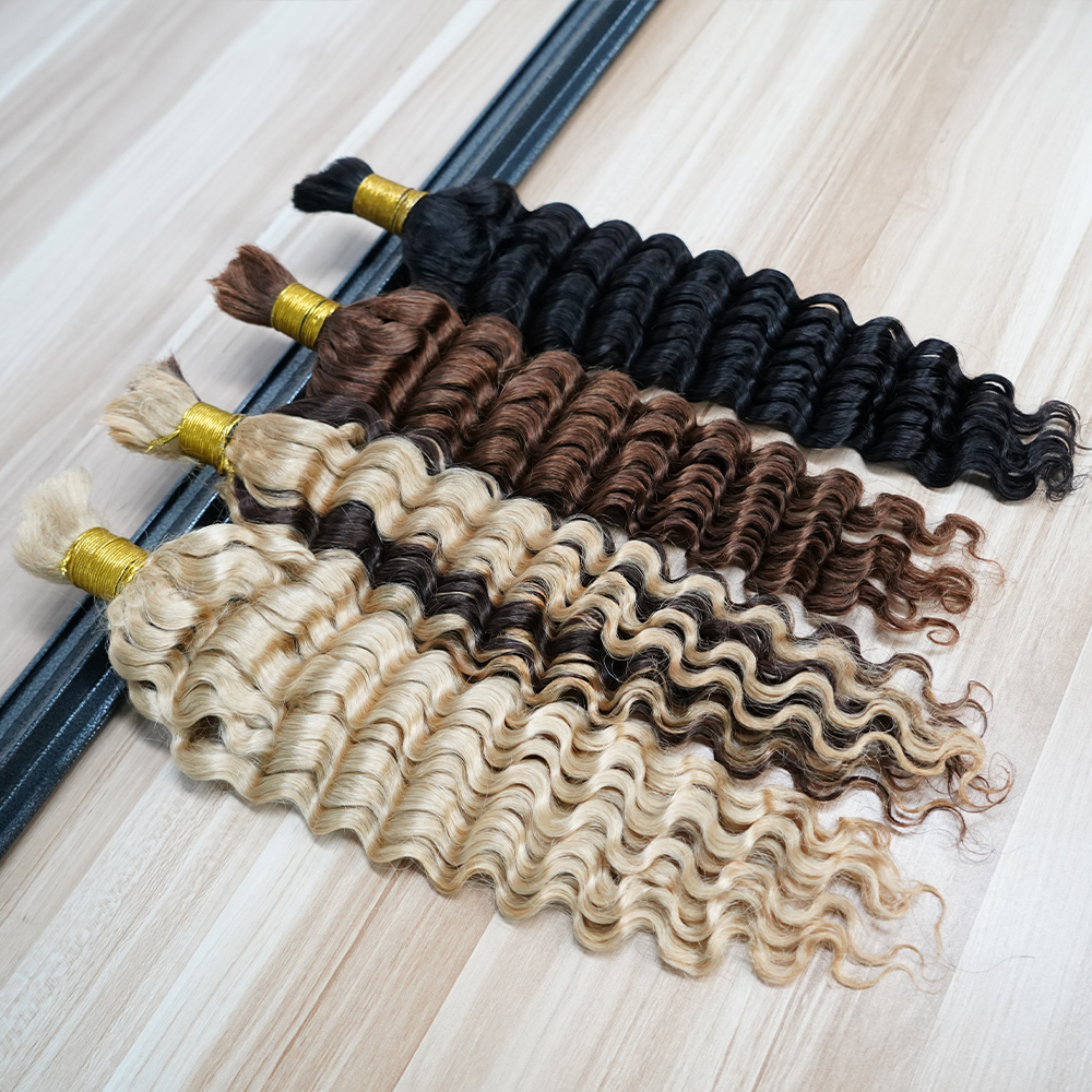 Capelli vergini a onda profonda
