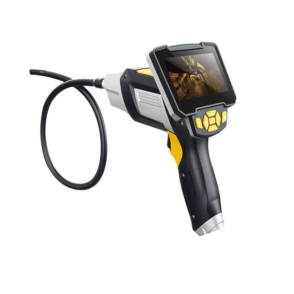 4.3 "Monitor 8Mm Lens Waterdichte Video Endoscoop Snake Tube Inspectie Camera Borescope Met Geheugen Sd-kaart