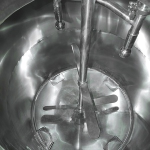 Çok fonksiyonlu 3t 3 ton SUS304 buhar ısıtma araba yıkama ürün mikser ile VFD ve kontrol paneli Homogenizer - Product Image 4
