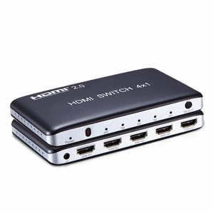 Uzaktan güç kaynağı ile mevcut 4k HDM12.0 4x1 KVM anahtarı - Product Image 1