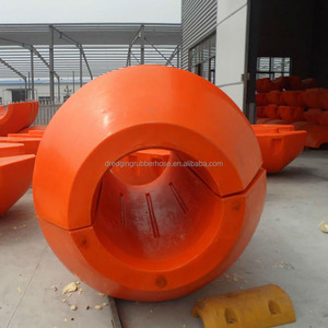 Plástico PE Barro y arena Dragado Flotador Flotante HDPE Tubo Flotante Pontón Flotante - Product Image 1