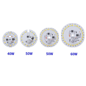 SMD LEDダブルレイヤーPCBボード12v 18w LED電球ライトPCB LEDドライバーPCBリサイクル可能ランプ用