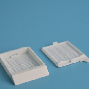 Chất lượng cao Med phòng thí nghiệm Nguồn cung cấp mô học 45 ° góc đánh dấu khu vực Dải Lỗ Nhúng Cassette với kèm theo nắp - Product Image 3