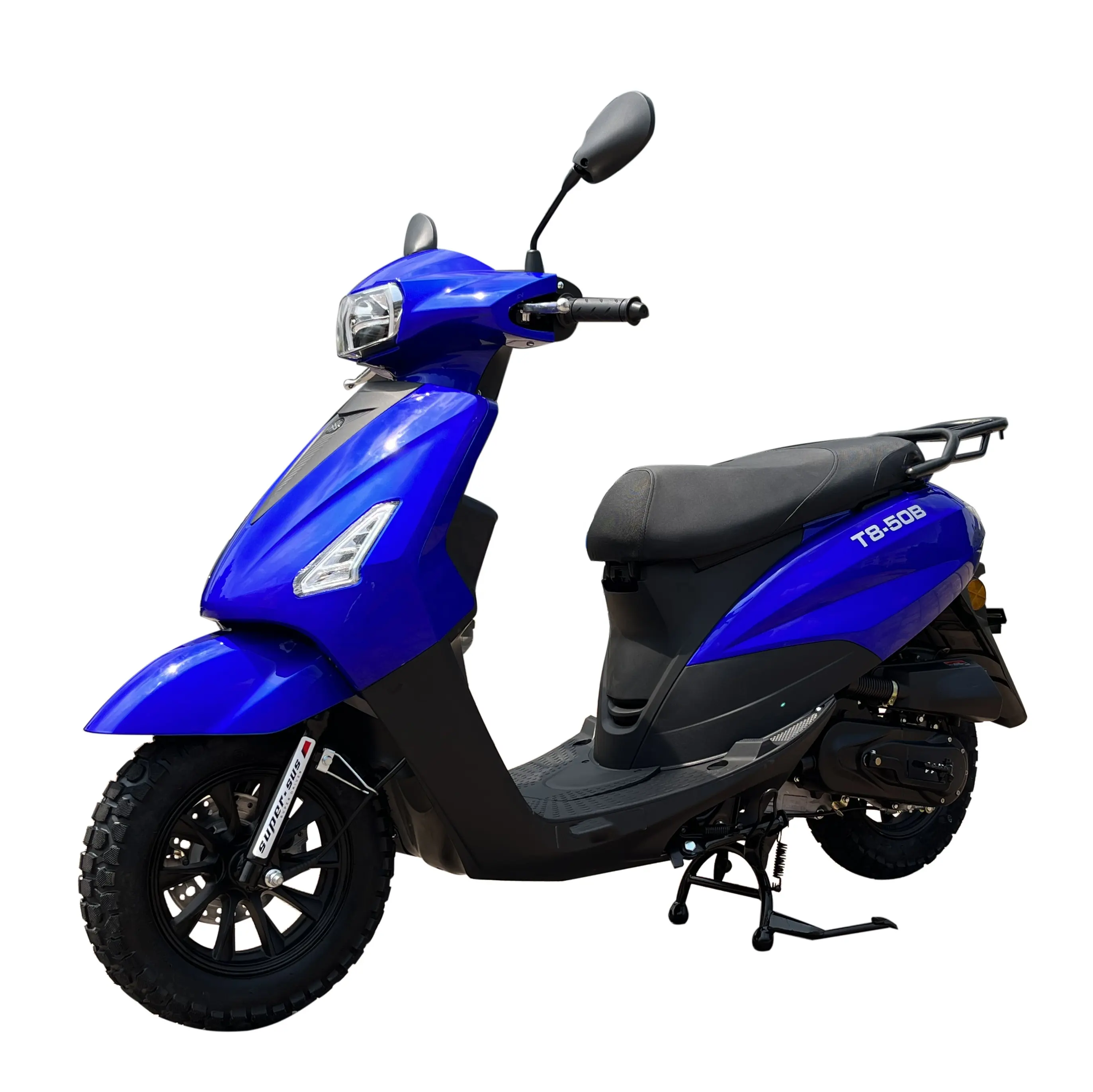 Özelleştirilebilir toptan OTTC Moped 50cc Moped gazlı Scooter sokak bisikleti rusya popüler yarış motosiklet