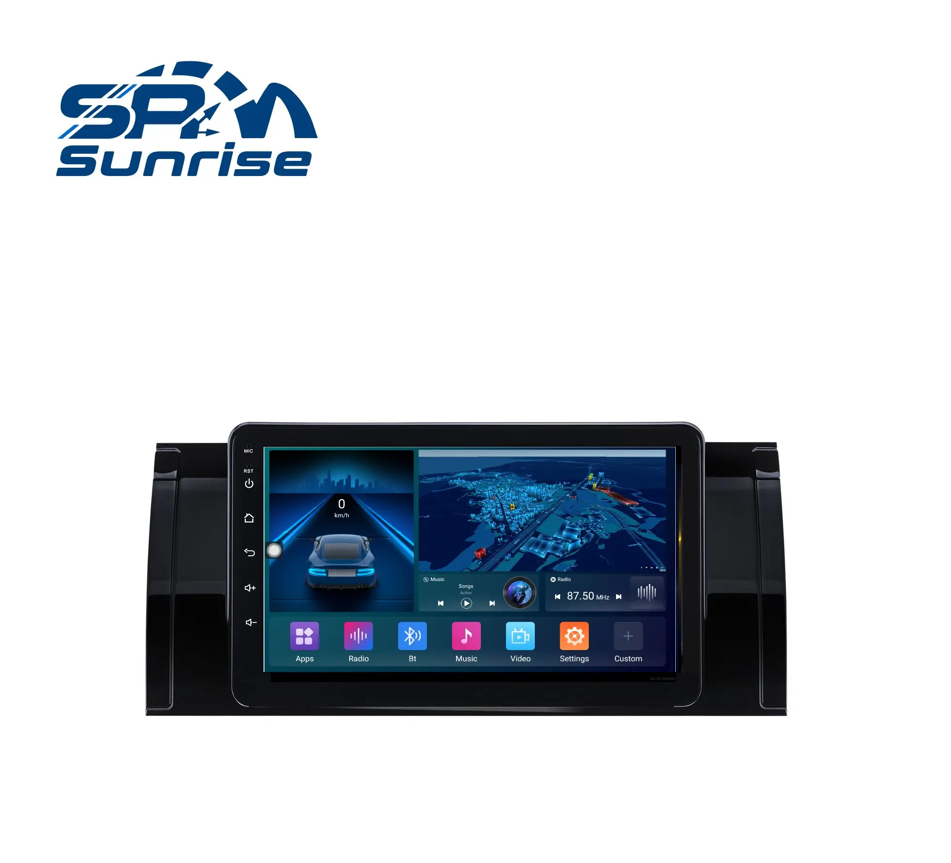 BMW E39 E53 X5 5 Serie Radio Android 11 GPS Navigationssystem 9 Zoll IPS DSP AHD Auto-Player Sonnenunterstützung Iphone+Android Telefon