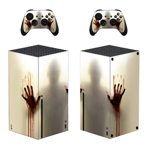 Oyun aksesuarları koruyucu cilt Sticker vinil Wrap konsol kontrolörleri çıkartmaları <span class=keywords><strong>Xbox</strong></span> serisi X için kapak