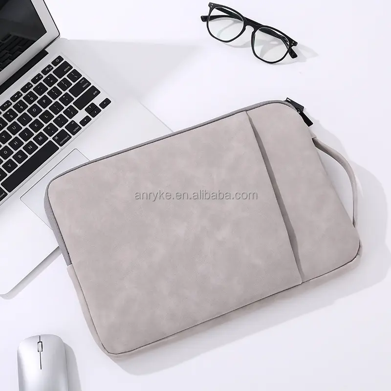 للبيع بالجملة من المصنع حقيبة من الجلد الصناعي المقاوم للماء 13: 14 بوصة غطاء دفتر ملاحظات لـ MacBook Lenovo ASUS