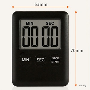 Cronometro da cucina digitale da cucina con Timer per conto alla rovescia da cucina sottile magnetico per frigorifero con pulsante di spegnimento - Product Image 4