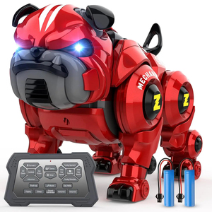 Robot cane giocattolo per bambini telecomando Robot RC cane ricaricabile con programmazione Robot Stunt Dog Robot - Product Image 1