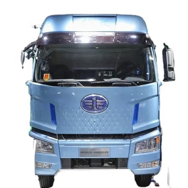 Yeni enerji elektrikli kamyon Faw Jiefu J6P ağır kamyon 6X4 elektrikli yedek traktör (ca4250adults t1bev) yetişkinler için enerji araçları