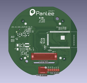 <strong>2.1</strong> inch rotary screen lcd IPS <strong>displays</strong> wall switch based on ESP32-S3 <strong>display</strong> for Steam baking 480*480 Resolution esp32 lcd - Product Image 4