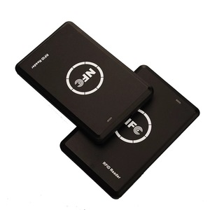 NFCスマートカードリーダーライターブラックUSBプログラマーキーフォブカードIDICカードコピーデュプリケーター - Product Image 1
