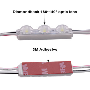 MINI LEDモジュール12V DC小型LEDモジュール3LED 0.72ワットサイン用Ip66 Modul超薄型ライトボックス用