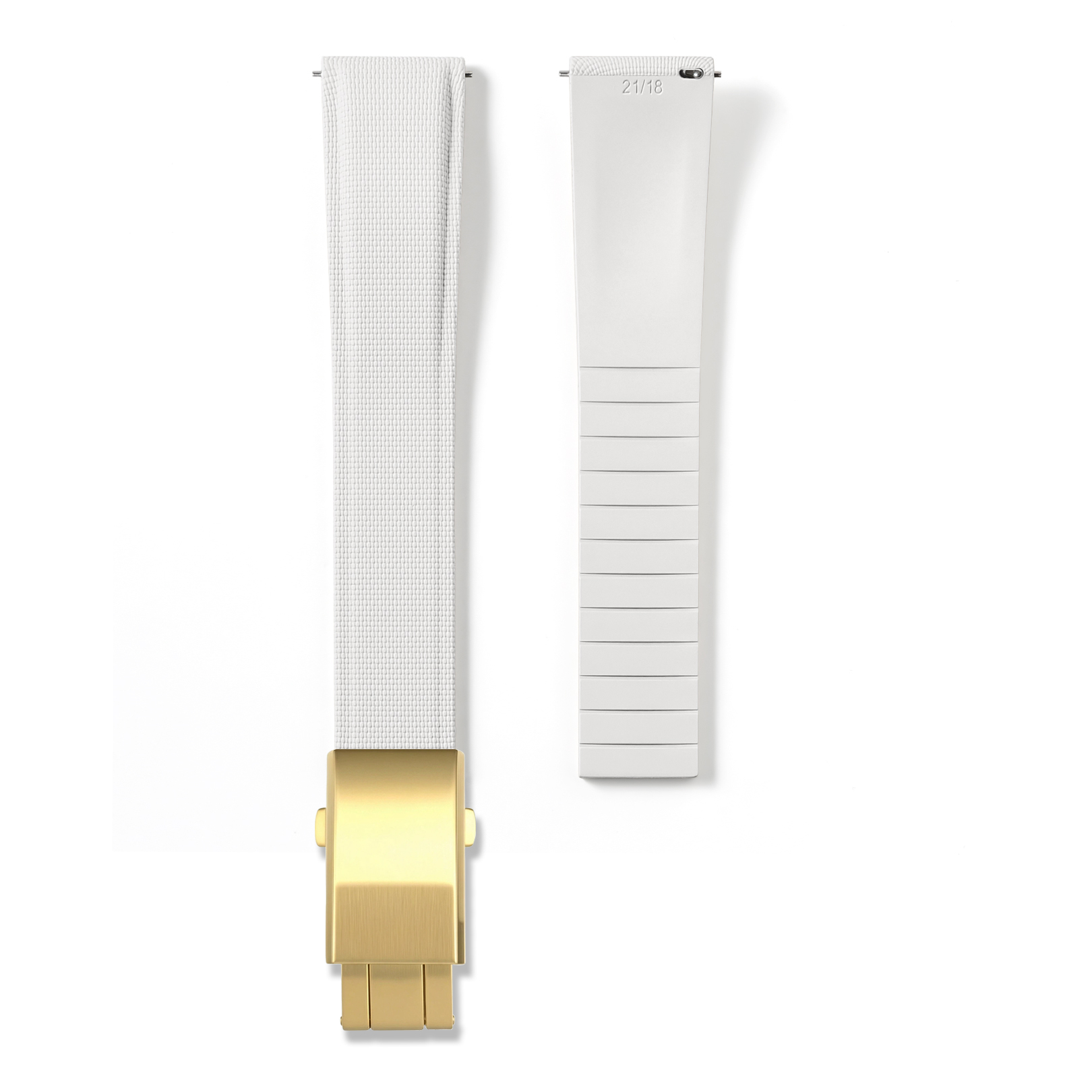 White+Gold Buckle