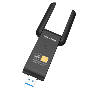 PIX-Link ที่ดีที่สุด USB3.0 การ์ดอะแดปเตอร์ Dual Band Wifi USB 3.0 Lan อีเธอร์เน็ตไร้สายอินเทอร์เฟซเครือข่ายคอนโทรลเลอร์ - Product Image 2