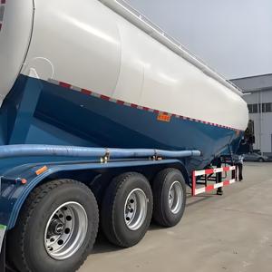 3 Axle 4 Axle 5 AxleBulk Cement Lime Coalパウダータンクトラックセメントパウダータンクセミトレーラー