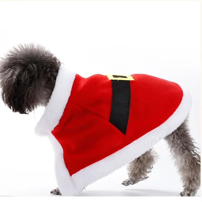 Christmas Red Cape For Christmas Pets Dog Birthday Party Supplies