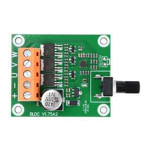 Steuer platine für bürstenlosen DC-Motorantrieb 6 V12V24V 75W 200W Bürstenloses optisches Laufwerk Festplatten lüfter Motor lüfter Motor drehzahl regler - Product Image 2