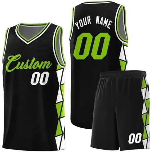 BlackNeon Green-white2