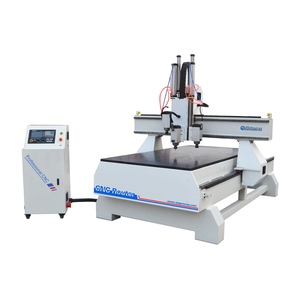 <strong>Multi</strong> <strong>Function</strong> 3 Spindles Wood <strong>CNC</strong> Cutting Machine Furniture Panels Cutting 1325 - Product Image 6