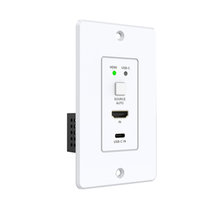 Entrada HDMI y un puerto de entrada de 150m placa de pared HDMI