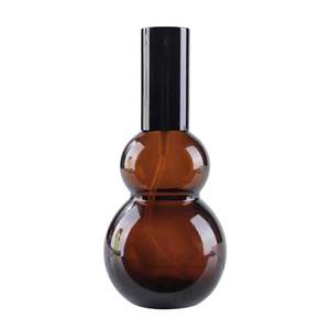 ขวดแก้วเครื่องสำอางสีน้ำตาล10ml_100ml ดีไซน์ทรงน้ำเต้าภาชนะบรรจุน้ำมันหอมระเหยแบบแยกกล่องเปล่าสำหรับใส่หยดน้ำค้างแข็ง - Product Image 5
