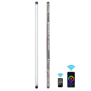LUXCEO IP68 su geçirmez 4FT RGB tam renkli CRI 96 + TLCI 97 App kontrollü LED Video ışığı Film için - Product Image 1