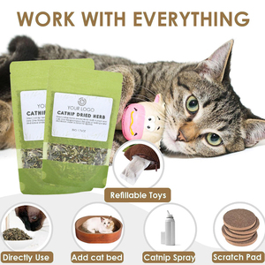 Private Label Cat Mint 100% Natural Dried <strong>Catnip</strong> Leaves Stem Blends <strong>Catnip</strong> Herb Cut No Additive Pure <strong>Catnip</strong> - Product Image 3
