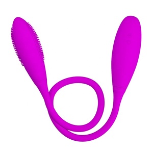 Oplaadbare Lesbische Seksuele Geneugten Vagina G Spot Dual Heads Ei Vibrators Seksspeeltjes Voor Vrouw - Product Image 1