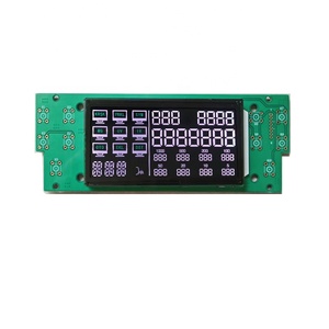 Kleine 7 segment led-anzeige für analog uhr mit digital display