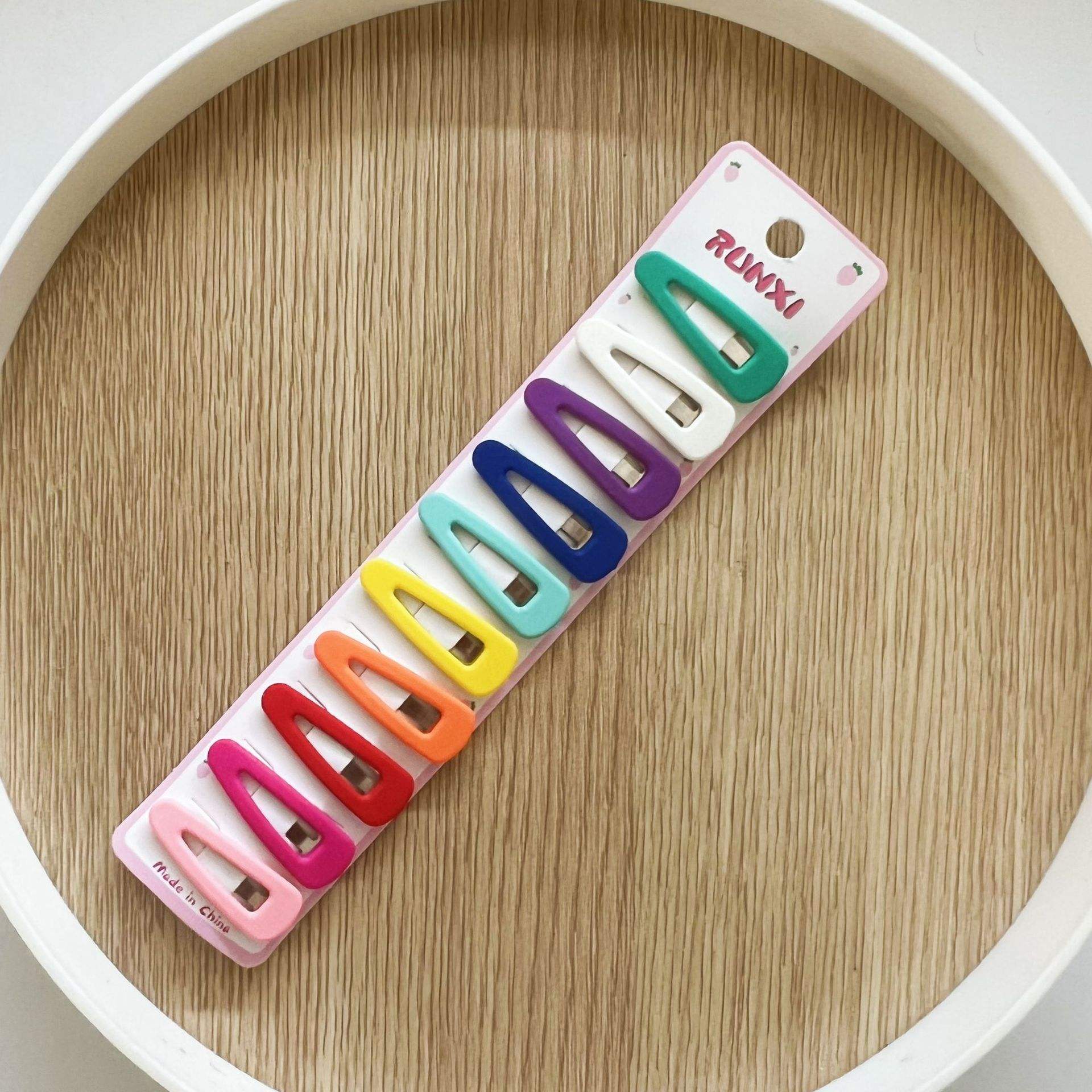 ชุดสีสดใสทรงหยดน้ำขนาด3.5ซม.