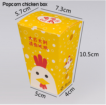 popcorn chicken box