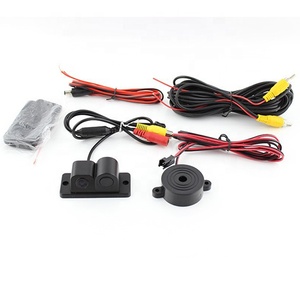 Cámara de visión trasera de coche 2 en 1, Sensor de marcha atrás de aparcamiento, Radar de visión trasera, cámara de visión nocturna de respaldo, Universal, fácil de instalar, sin Taladro - Product Image 4