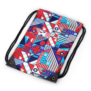 Gran oferta de mochilas impermeables con cordón, bolsas deportivas personalizadas con dibujos animados, bolsas con cordón con logotipo personalizado - Product Image 1