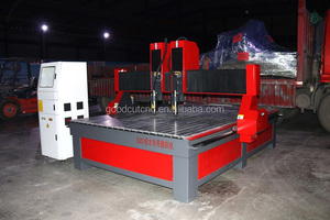 Enrutador CNC Cabezales múltiples Husillo doble 1325 2025 2030 Máquina de tallado de ataúd con controlador DSP - Product Image 2
