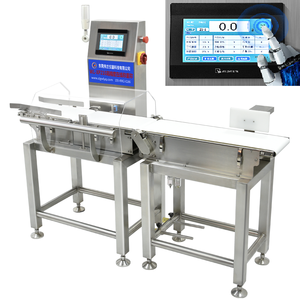 Sản xuất tự động đa checkweigher calibrable kiểm tra định lượng vành đai băng tải chính xác trọng lượng phân loại máy với rejector - Product Image 1