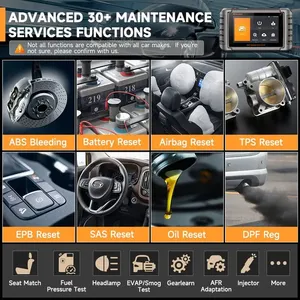 FOXWELL NT809TS TPMS-Programmier werkzeug Alle Systeme Diagnose tool Bidirektion ale Steuerung 30 OBD2 Bluetooth Automotive Scan zurücksetzen - Product Image 4