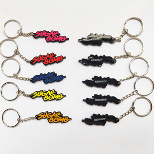 Customized Oem <strong>Custom</strong> No <strong>Minimum</strong> logo Rubber 3d Soft Pvc <strong>Keychain</strong> Key Ring - Product Image 6