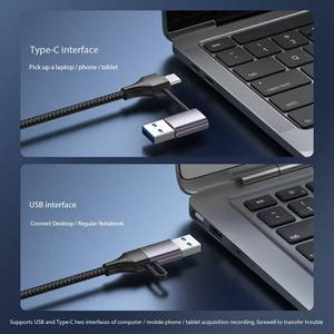 Convertitore di rete Gigabit adattatore 3.0 tipo C RJ45 adattatore WiFi per Computer portatile interno Wireless cavo adattatore senza Driver - Product Image 4